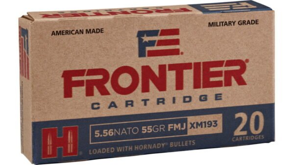 Hornady Frontier-5.56x45mm Nato 500 Rounds